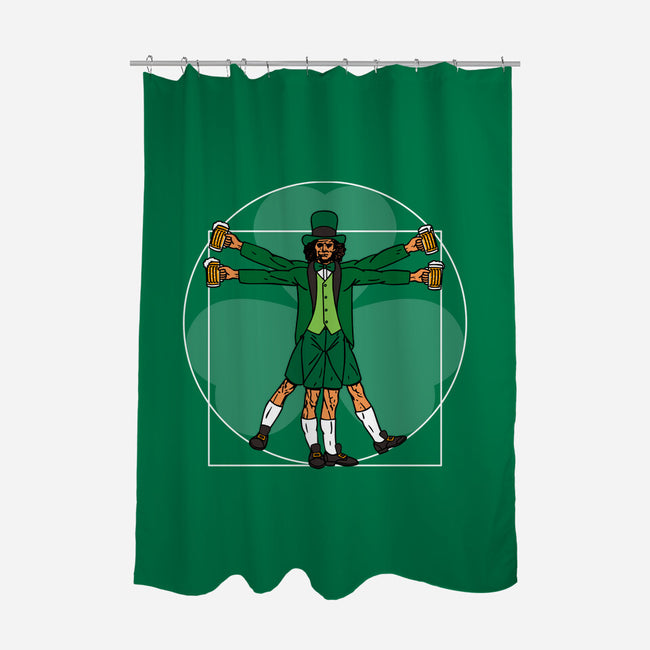 Vitruvian Irishman-None-Polyester-Shower Curtain-Boggs Nicolas