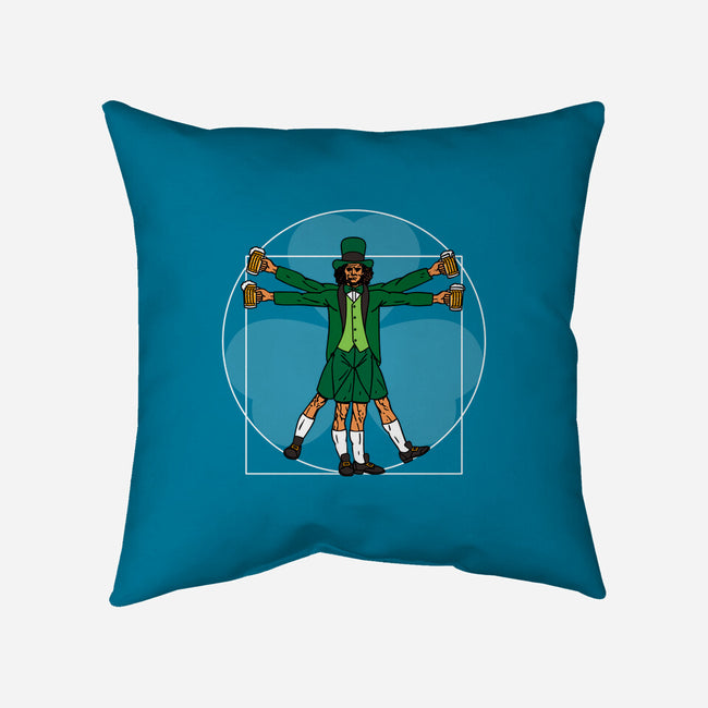 Vitruvian Irishman-None-Removable Cover w Insert-Throw Pillow-Boggs Nicolas