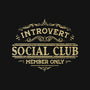 Introvert Social Club-None-Drawstring-Bag-kg07