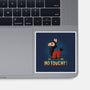 No Touchy-None-Glossy-Sticker-Vallina84