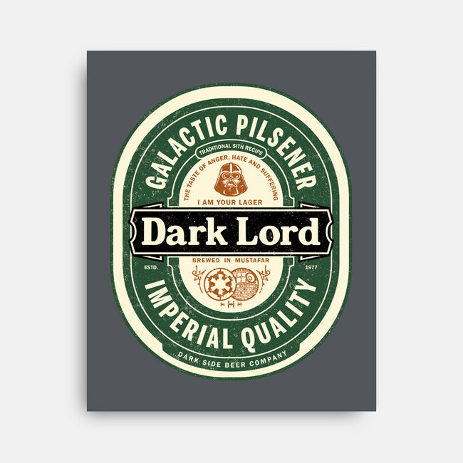 Dark Lord Pilsener-None-Stretched-Canvas-retrodivision