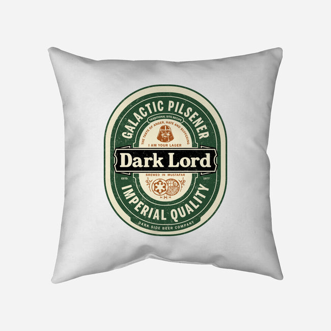 Dark Lord Pilsener-None-Removable Cover w Insert-Throw Pillow-retrodivision