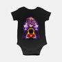 Dark Queen Flower Face-Baby-Basic-Onesie-rmatix