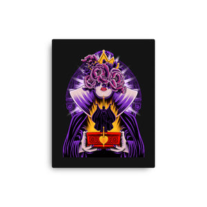 Dark Queen Flower Face