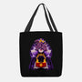 Dark Queen Flower Face-None-Basic Tote-Bag-rmatix