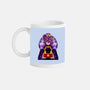 Dark Queen Flower Face-None-Mug-Drinkware-rmatix