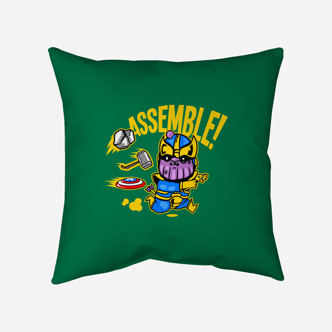 Assemble-None-Removable Cover w Insert-Throw Pillow-demonigote