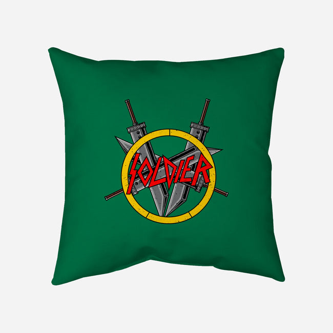 Soldier Slayer-None-Removable Cover w Insert-Throw Pillow-demonigote