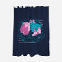 Jinx And Ekko-None-Polyester-Shower Curtain-yumie