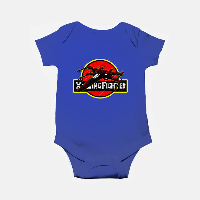 X-Wing Park-Baby-Basic-Onesie-Astrobot Invention