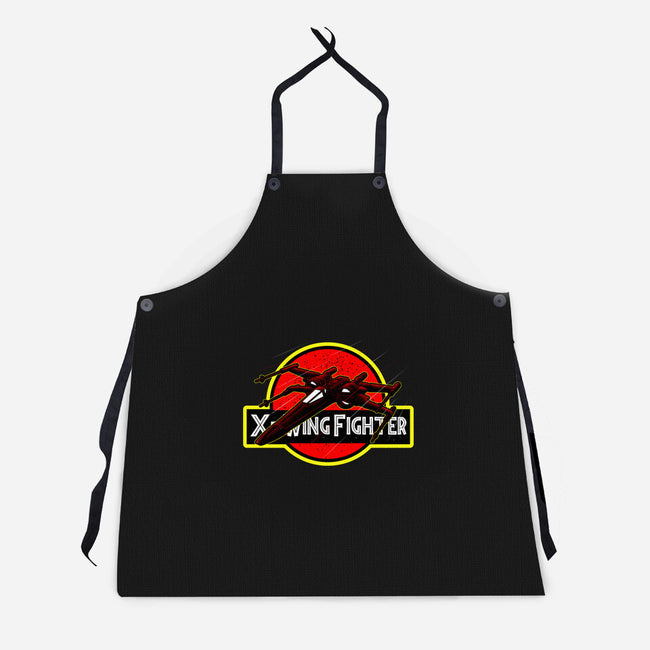 X-Wing Park-Unisex-Kitchen-Apron-Astrobot Invention