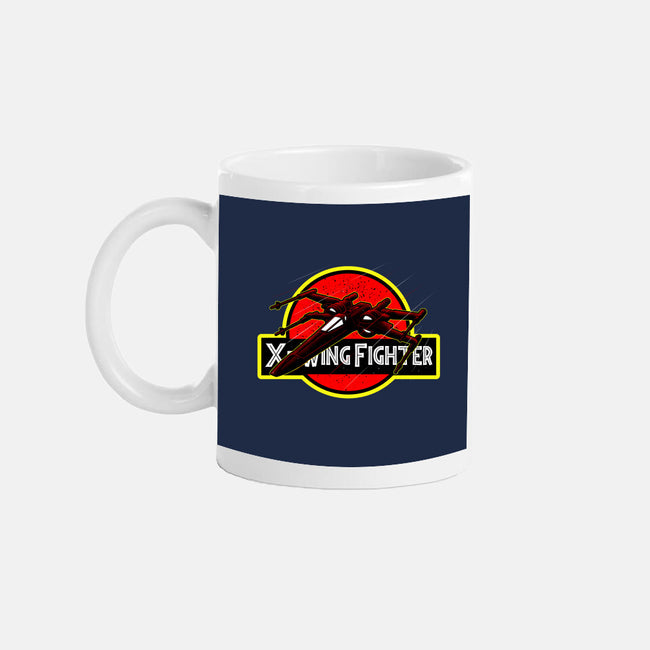 X-Wing Park-None-Mug-Drinkware-Astrobot Invention