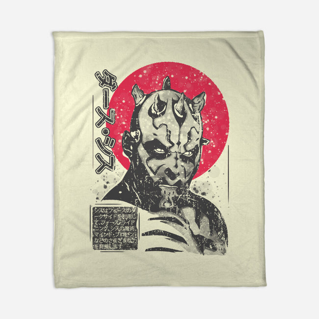 Darth Maul Sumi-e-None-Fleece-Blanket-turborat14