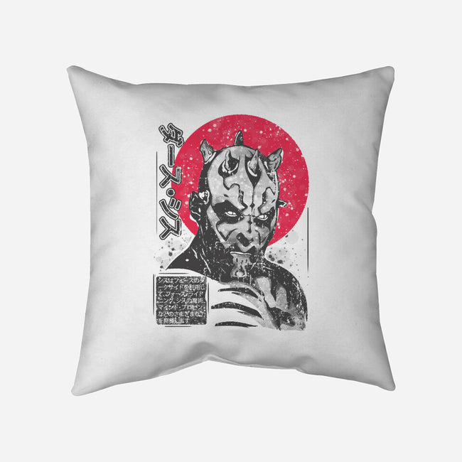Darth Maul Sumi-e-None-Removable Cover w Insert-Throw Pillow-turborat14