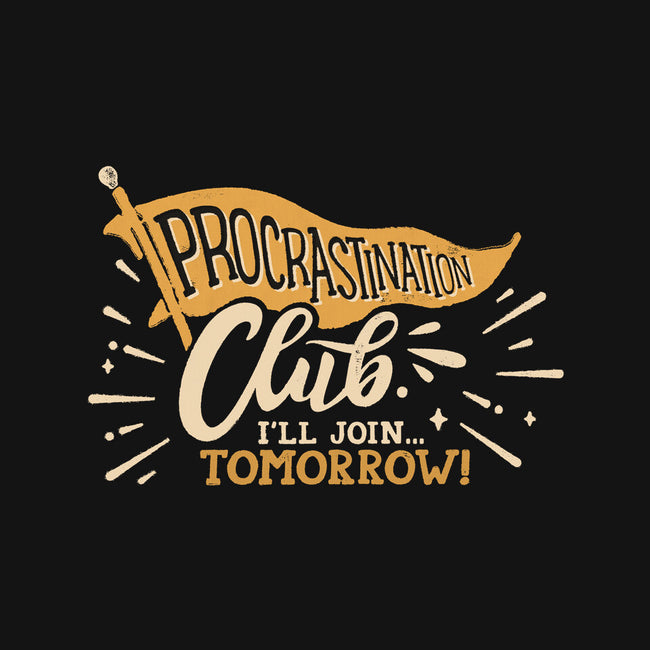 Procrastination Club-None-Stretched-Canvas-Estudio Horta