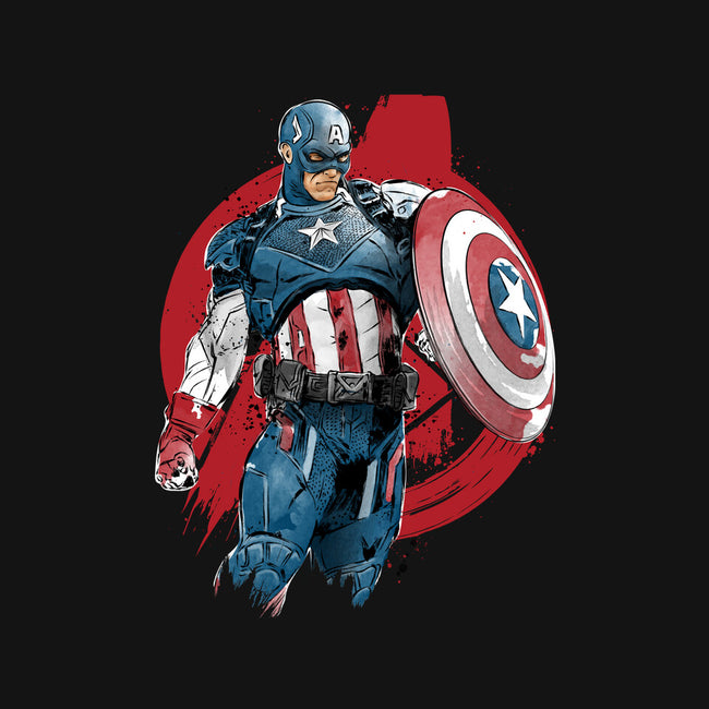 The First Avenger-None-Stretched-Canvas-DrMonekers