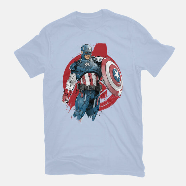 The First Avenger-Unisex-Basic-Tee-DrMonekers