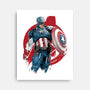 The First Avenger-None-Stretched-Canvas-DrMonekers