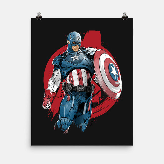The First Avenger-None-Matte-Poster-DrMonekers