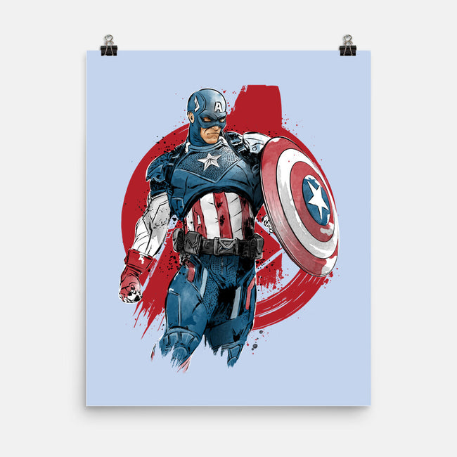 The First Avenger-None-Matte-Poster-DrMonekers
