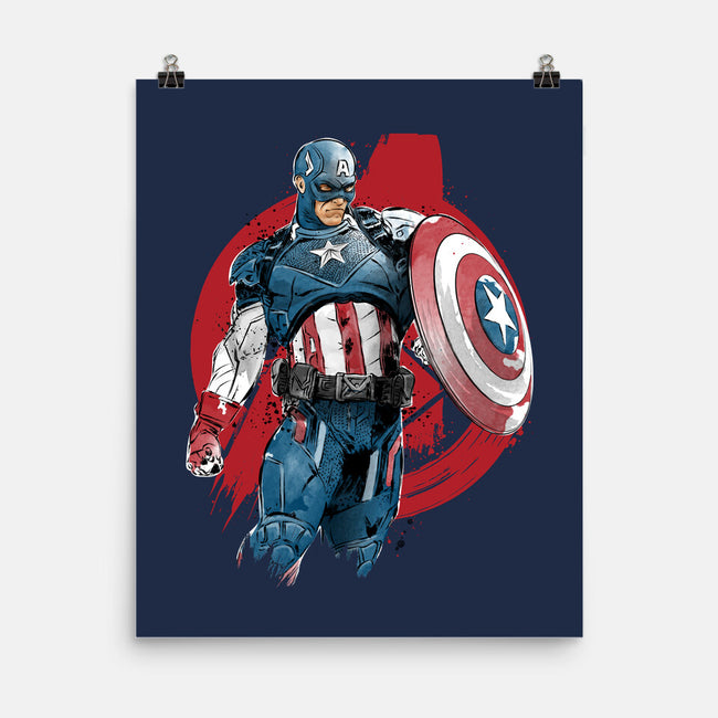 The First Avenger-None-Matte-Poster-DrMonekers