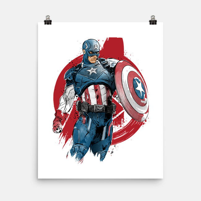 The First Avenger-None-Matte-Poster-DrMonekers
