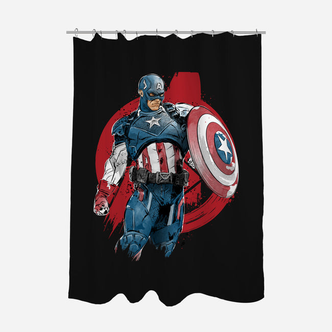 The First Avenger-None-Polyester-Shower Curtain-DrMonekers