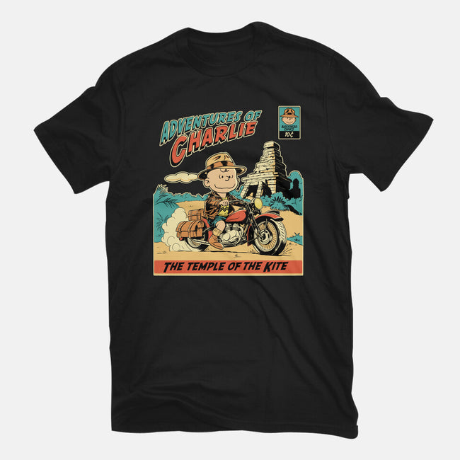 Adventures Of Charlie-Mens-Basic-Tee-P1yu5h