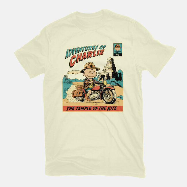 Adventures Of Charlie-Mens-Basic-Tee-P1yu5h