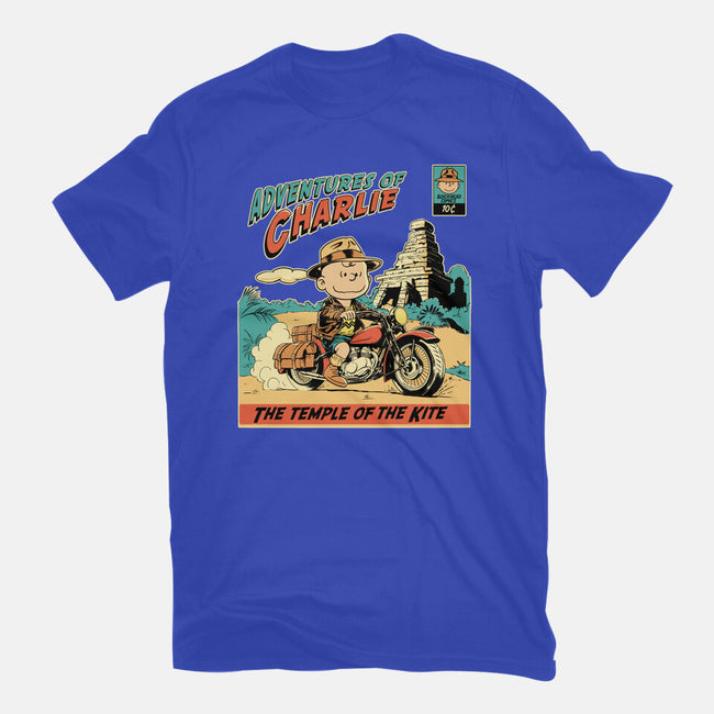 Adventures Of Charlie-Mens-Basic-Tee-P1yu5h