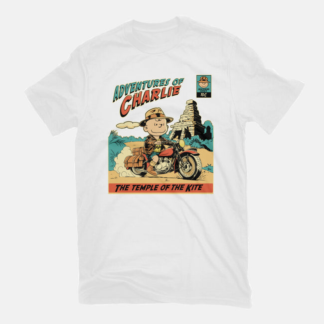 Adventures Of Charlie-Mens-Basic-Tee-P1yu5h