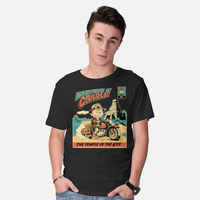 Adventures Of Charlie-Mens-Basic-Tee-P1yu5h