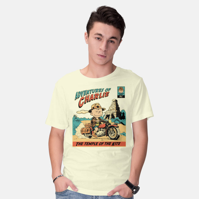 Adventures Of Charlie-Mens-Basic-Tee-P1yu5h