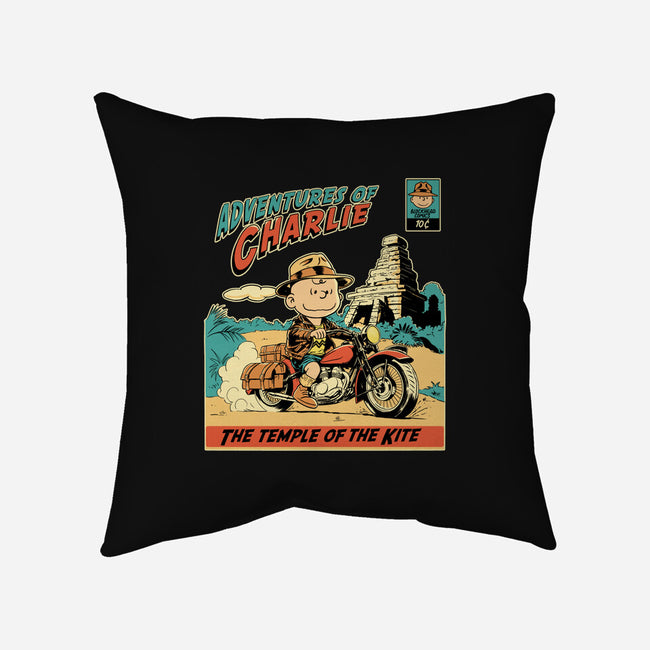 Adventures Of Charlie-None-Removable Cover w Insert-Throw Pillow-P1yu5h