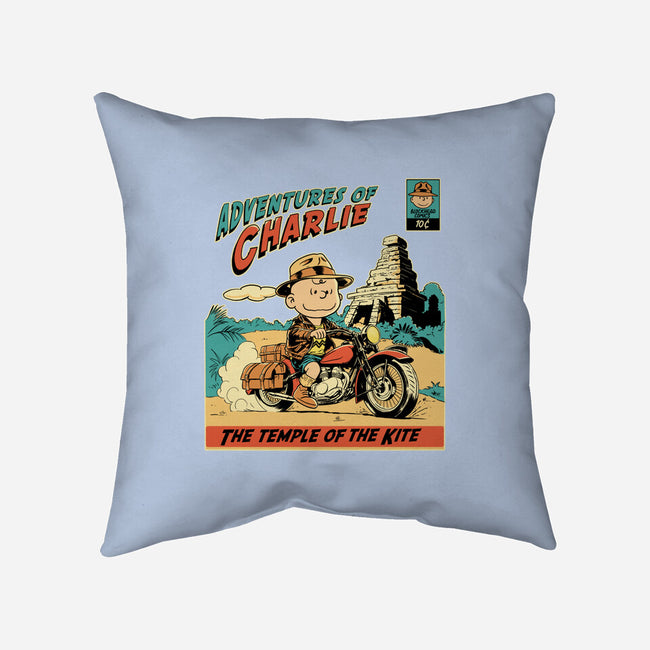 Adventures Of Charlie-None-Removable Cover w Insert-Throw Pillow-P1yu5h