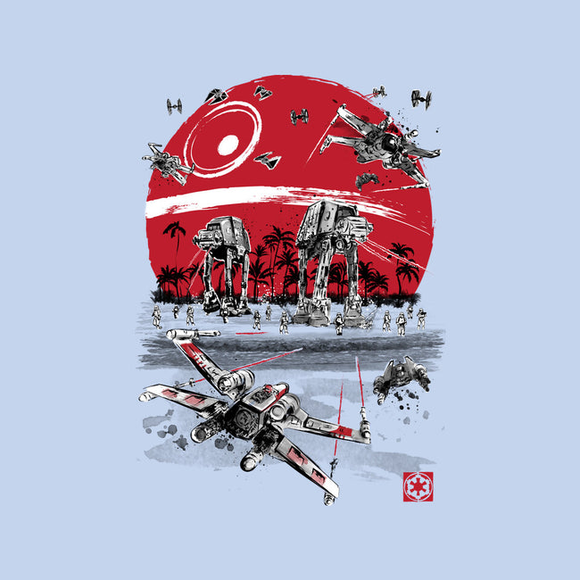 Battle On The Beach-None-Stretched-Canvas-DrMonekers