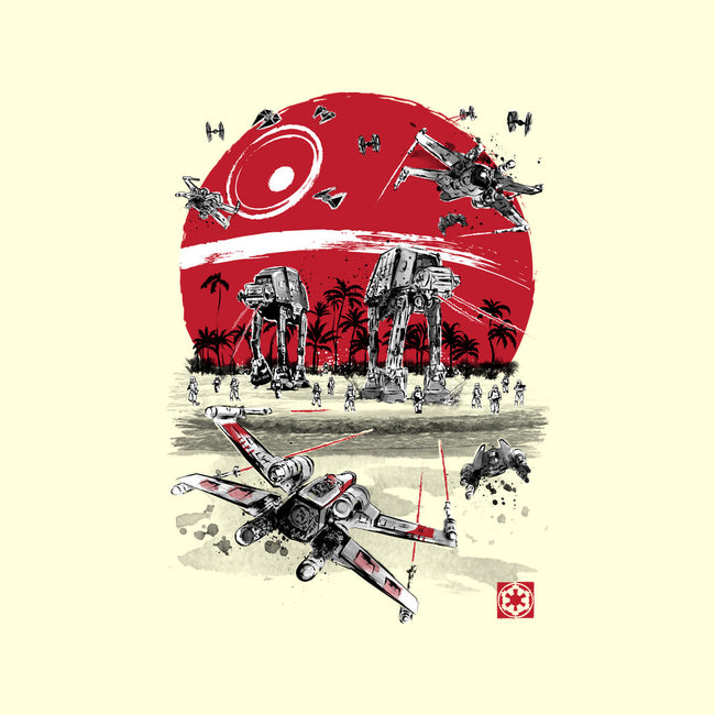Battle On The Beach-None-Stretched-Canvas-DrMonekers