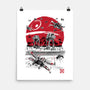 Battle On The Beach-None-Matte-Poster-DrMonekers
