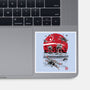 Battle On The Beach-None-Glossy-Sticker-DrMonekers