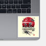 Battle On The Beach-None-Glossy-Sticker-DrMonekers
