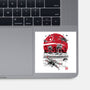 Battle On The Beach-None-Glossy-Sticker-DrMonekers