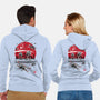 Battle On The Beach-Unisex-Zip-Up-Sweatshirt-DrMonekers