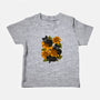 Sunflowers And Black Kitties-Baby-Basic-Tee-ricolaa