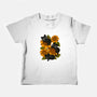 Sunflowers And Black Kitties-Baby-Basic-Tee-ricolaa