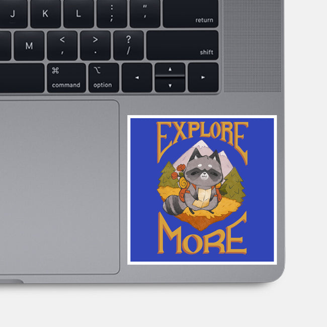 Explore More-None-Glossy-Sticker-ricolaa