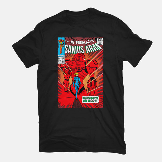 Samus No More-Womens-Basic-Tee-demonigote
