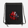 Devil Vs Antihero-None-Drawstring-Bag-demonigote