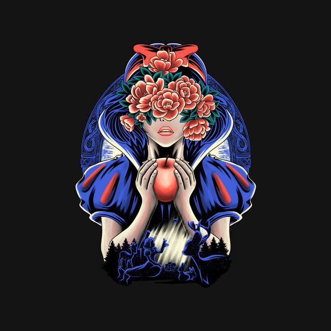 Snow Princess Flower Face-None-Drawstring-Bag-rmatix