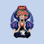 Snow Princess Flower Face-None-Drawstring-Bag-rmatix