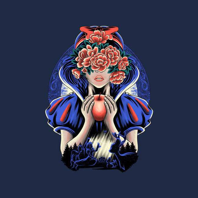 Snow Princess Flower Face-None-Drawstring-Bag-rmatix